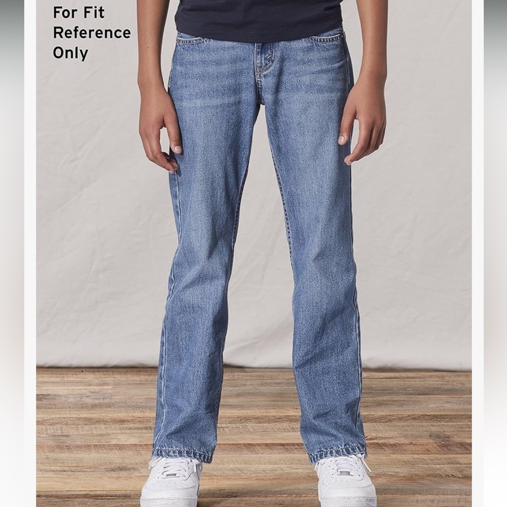 Levi’s Boys 550 Jeans Size 10 Regular W 25 L 25 Below Waist Dark Stone Wash